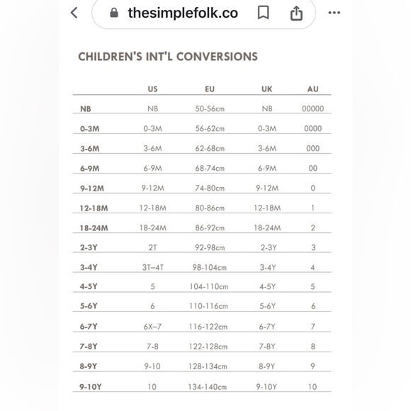 The Simple Folk The Explorer Playsuit Romper Clay Organic Unisex Size 10 Henley - Picture 8 of 9